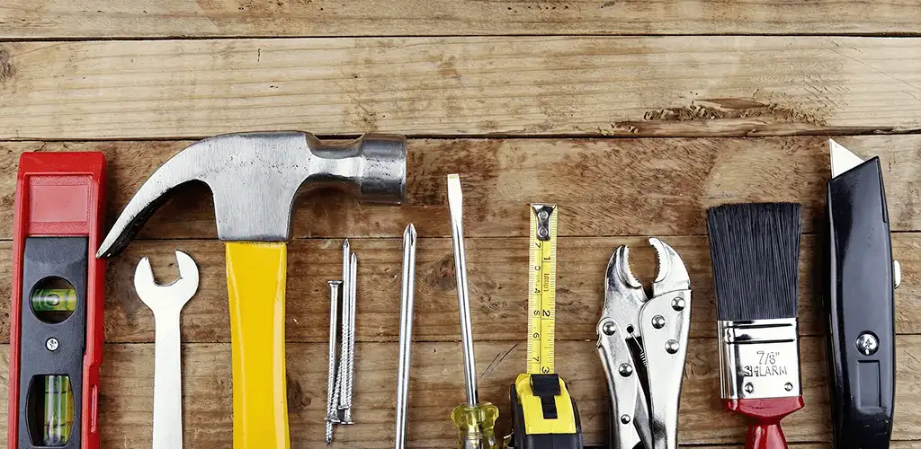 Handyman tools for home repairs and maintenance services in Akron, OH